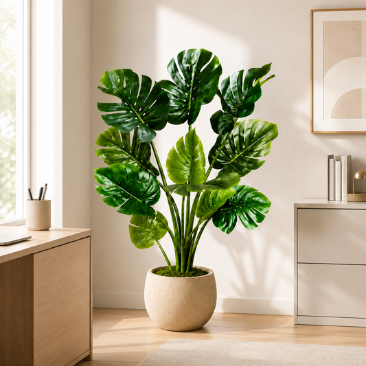 Artificial Monstera Plant