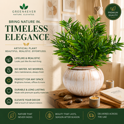 Artificial Mini Bamboo Plant in Decorative Pot