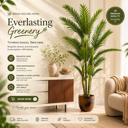 Artificial Areca Palm Tree