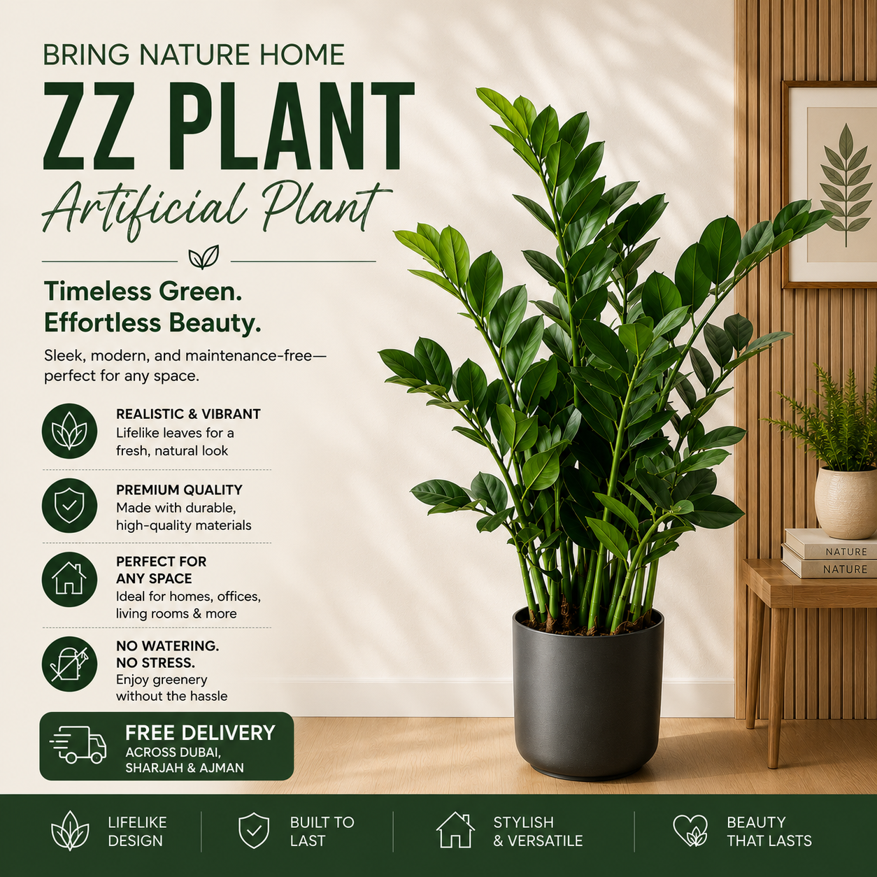 Artificial ZZ Plant