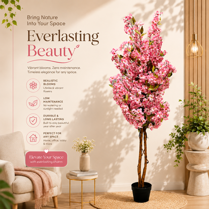 Artificial Cherry Blossom Tree