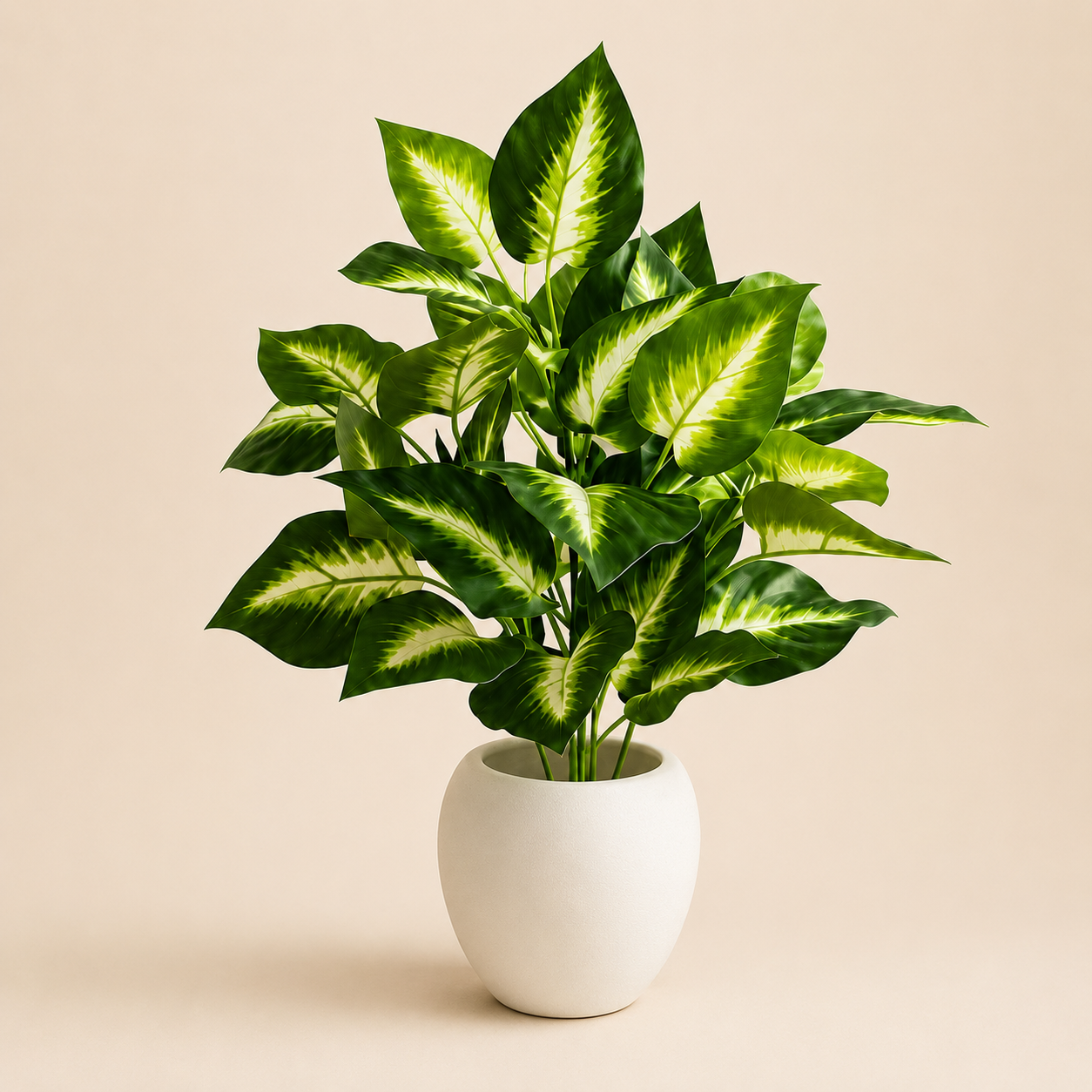 Artificial Dieffenbachia Plant - Dumb Cane Plant