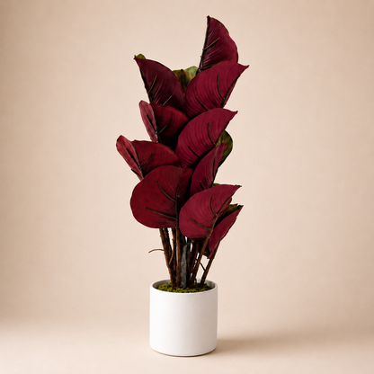 Artificial Calathea Tree