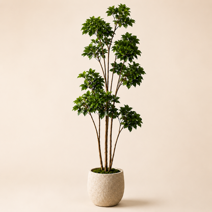 Artificial Schefflera tree