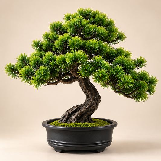 Artificial Bonsai Tree in Decorative Pot