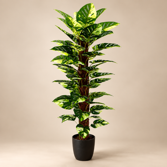 Artificial Croton plant